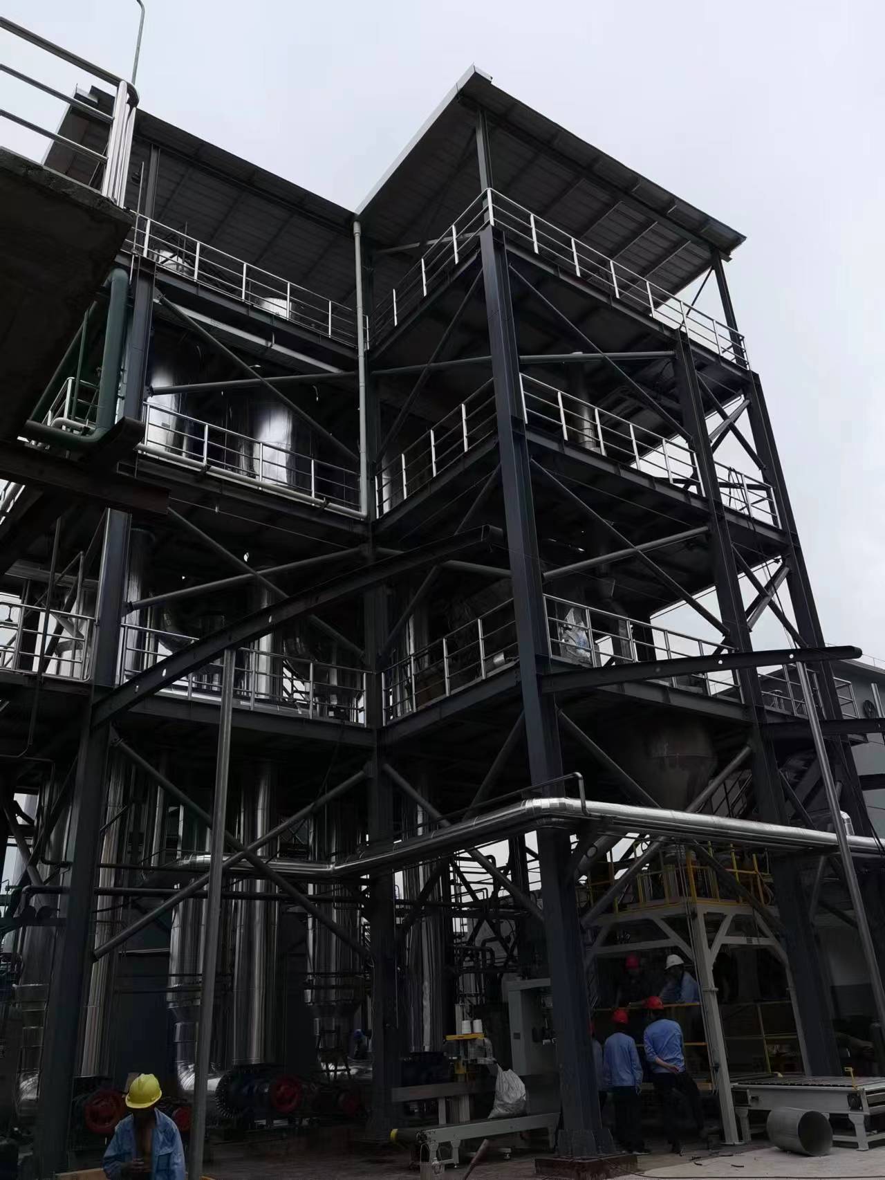 硫酸铵、氯化钠多效蒸发结晶